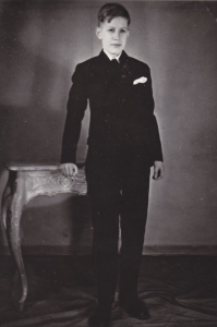 <p>Georgas – Hans-Werner Puschnakowski brolis. Rytų Prūsija, 1945 m. <br />
<em>Iš šeimos archyvo</em><br />
 </p>
