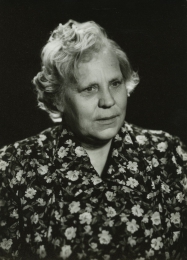 <p>Dora Brandt. Stasiūnai, Kaišiadorių r., 1993 m. kovo 18 d.<br />
<em>Iš vokiečių bendrijos „Edelweiss“ archyvo</em></p>
